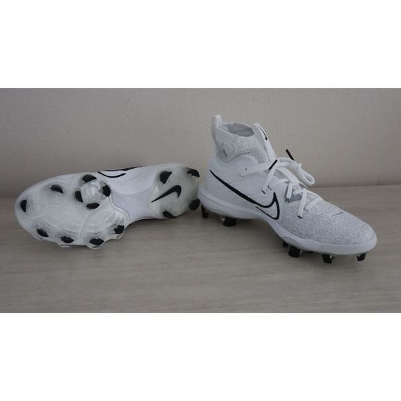 Nike DJ6519 Men's Sz 7 White/Black Alpha Huarache NXT MCS Baseball Cleats $140 - Picture 5 of 9